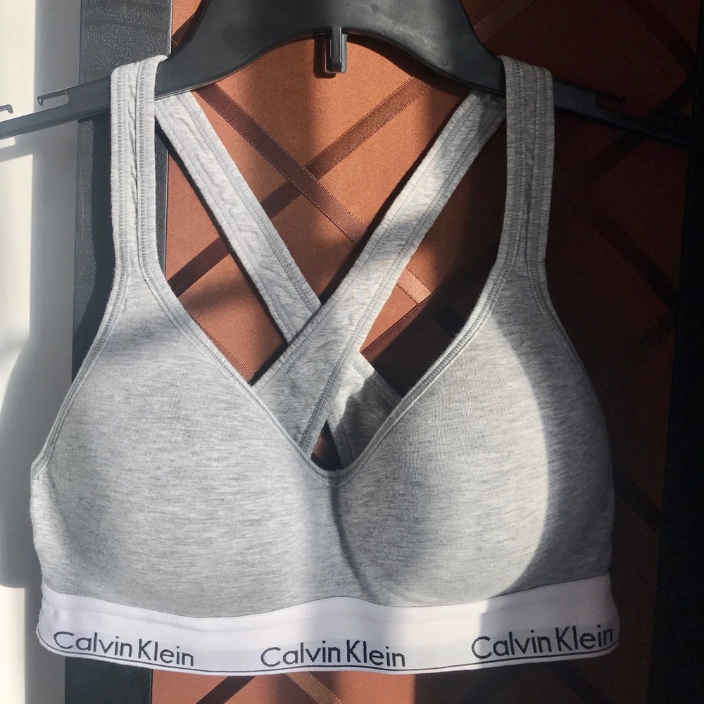 ‼️SOLD‼️Calvin Klein Cotton Lightly Lined Bralette